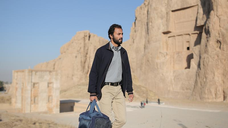 Actor Amir Jadidi stars in Asghar Farhadi's film, <em>A Hero.</em>