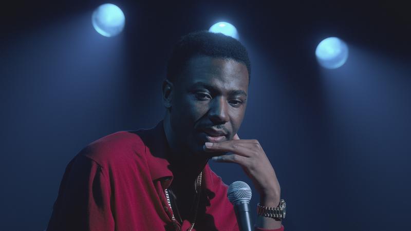 Jerrod Carmichael in his latest HBO special, <em>Rothaniel.</em>