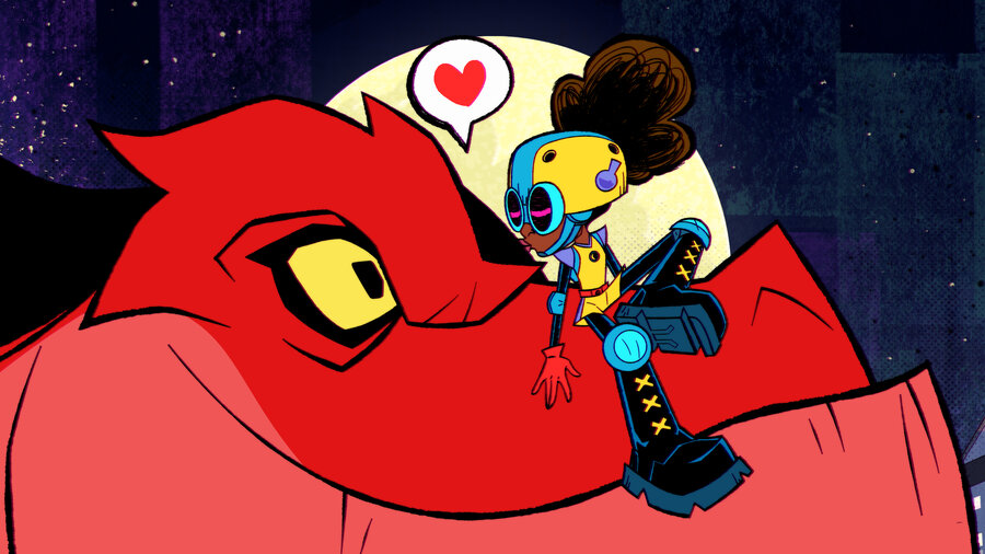 Diamond White voices Lunella in <em>Moon Girl and Devil Dinosaur</em>
