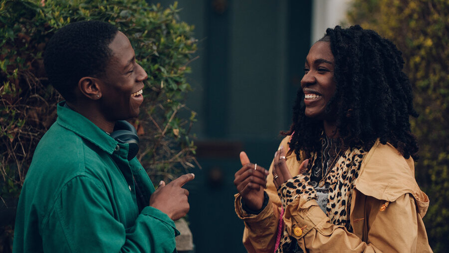 David Jonsson and Vivian Oparah in <em>Rye Lane</em>