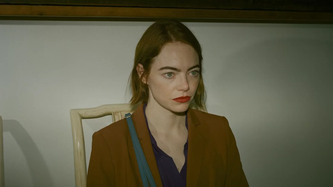 Emma Stone in Kinds of </em>Kindness.</em>