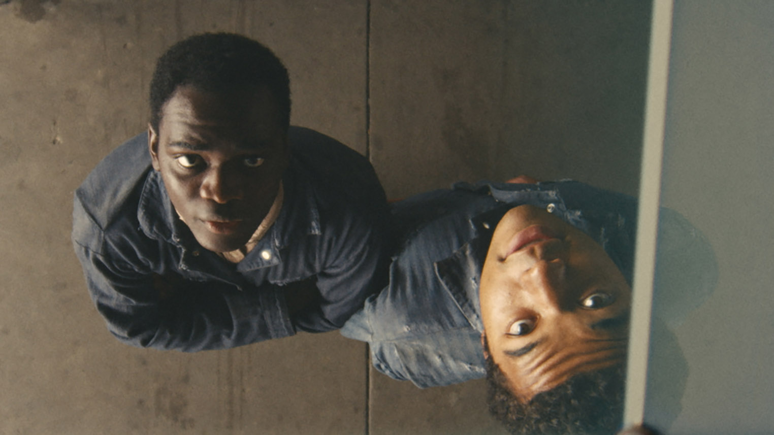 Ethan Herisse and Brandon Wilson in <em>Nickel Boys.</em>