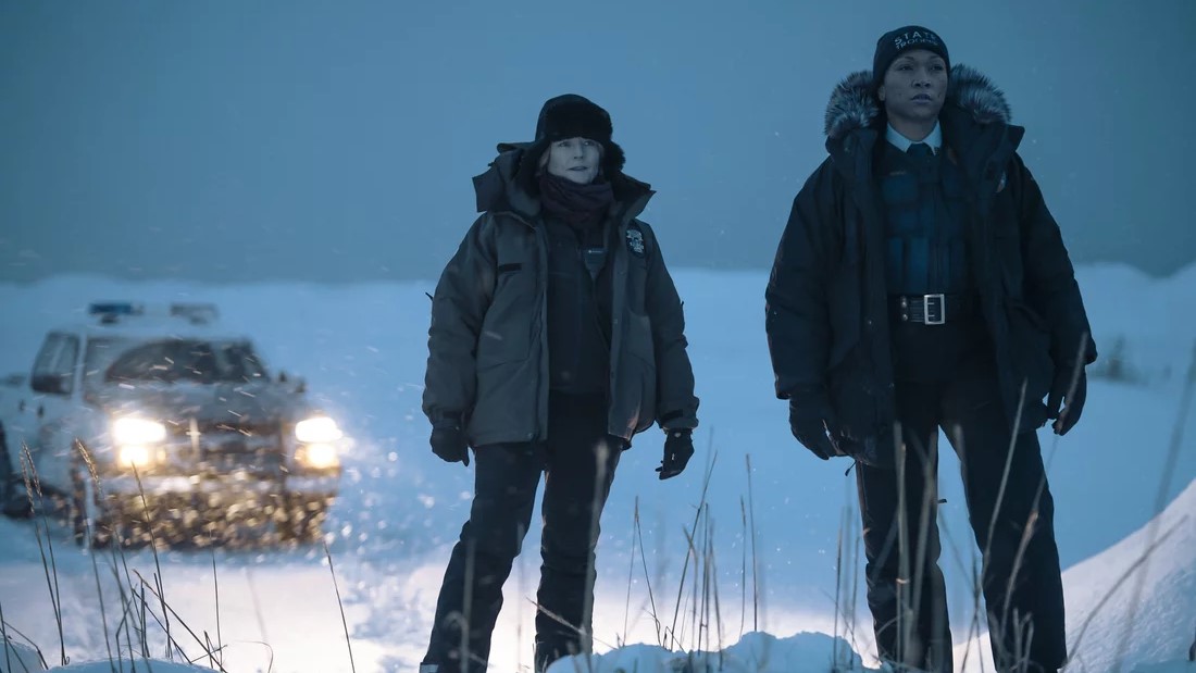 Jodie Foster and Kali Reis in </em>True Detective: Night Country.</em>