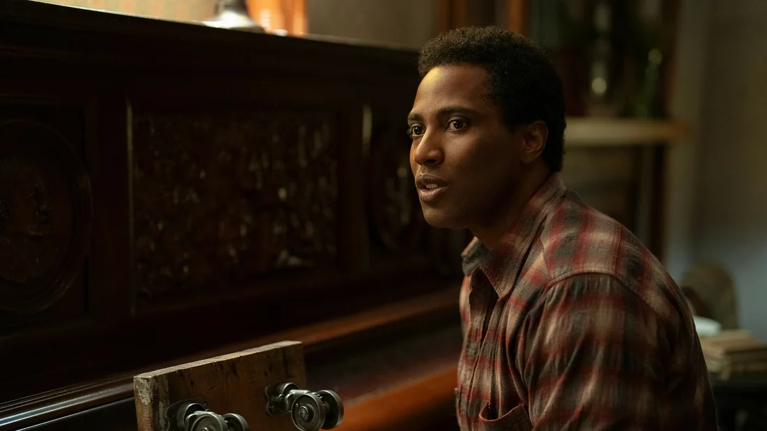John David Washington in </em>The Piano Lesson.</em>