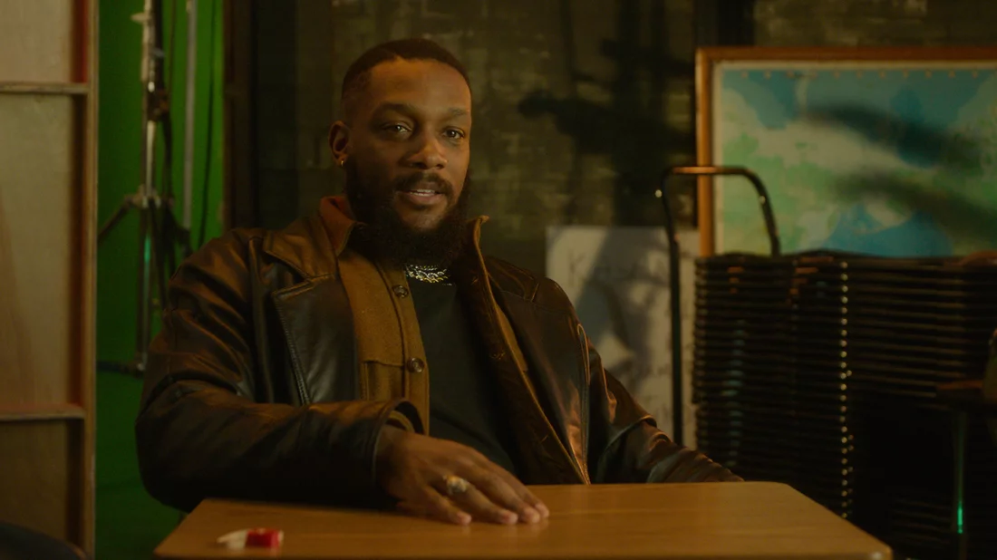 Bryan Hearne in </em>Quiet on Set.</em>