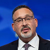 Photo of Miguel Cardona