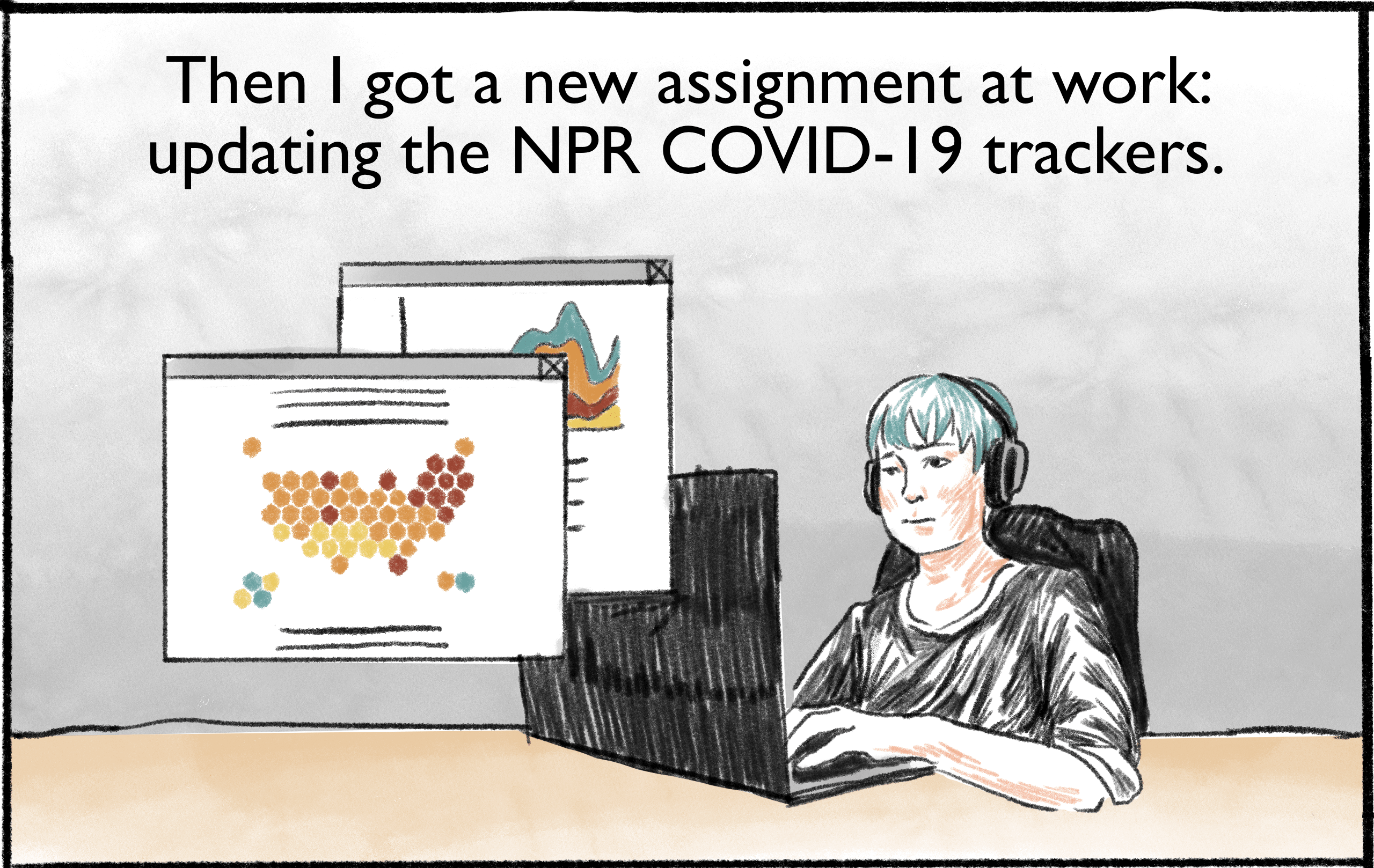 Then I got a new assignment at work: updating the NPR COVID-19 trackers.