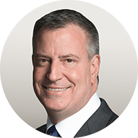 Photo of Bill de Blasio