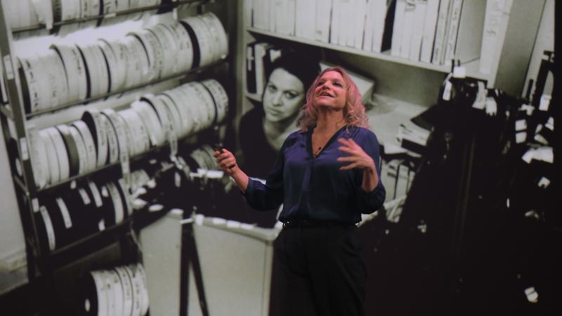 Producer/Director Nina Menkes in <em>Brainwashed</em>