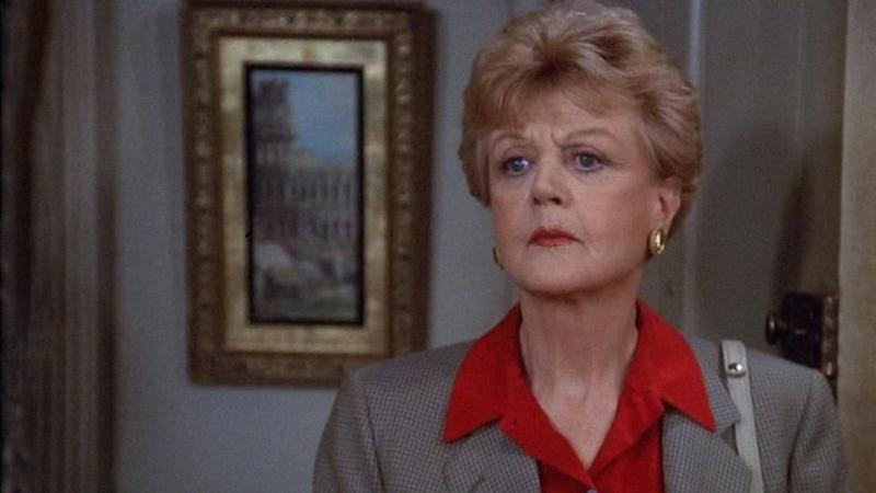 Angela Lansbury in <em>Murder, She Wrote</em>