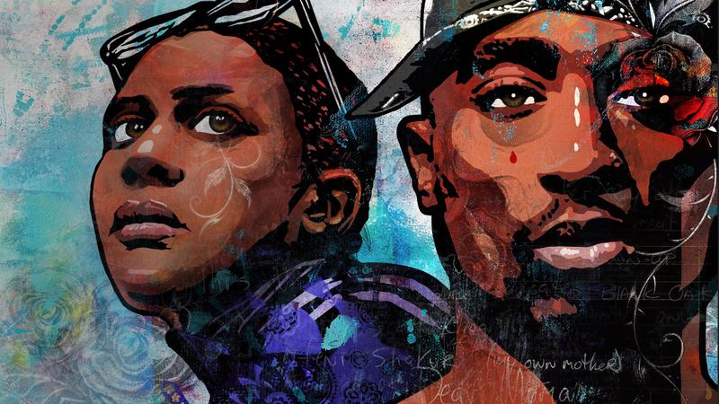 Poster for <em>Dear Mama: The Saga of Afeni and Tupac Shakur</em>