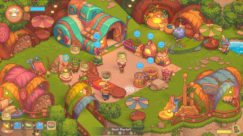 Host parties and make friends in Bandle Tale.