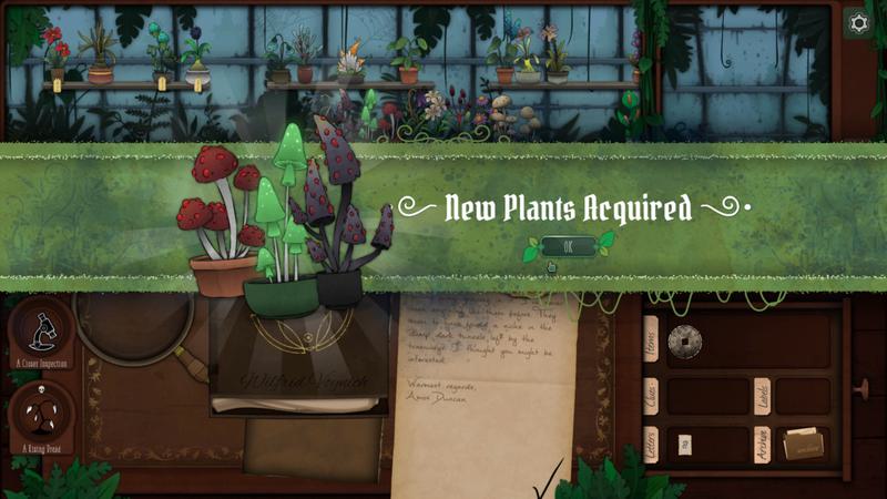 Cozy mystery puzzler, Strange Horticulture.
