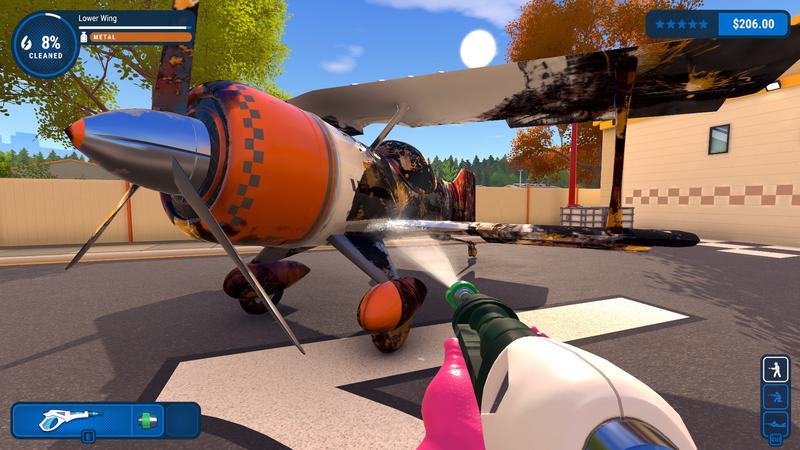 Experience the satisfaction of a job well done in Powerwash Simulator.