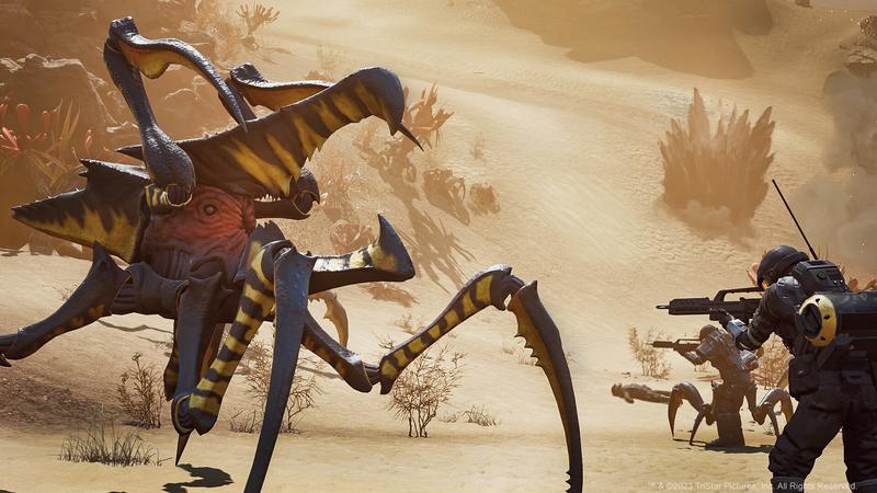 Squad up and slay bugs in Starship Troopers: Extermination.