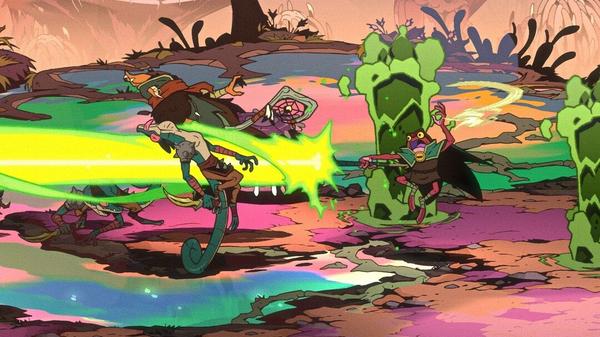 Blast, slice, and smash foes in Absolum.