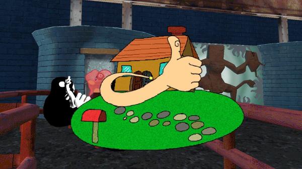 One of the ENA: Dream BBQ's bizarre scenes.