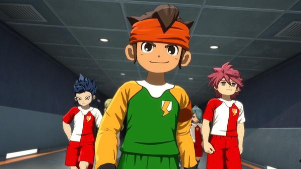 Overcome opposing soccer teams in Inazuma Eleven.