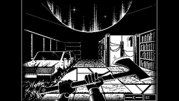 Survive a perilous black-and-white mystery in Repose.