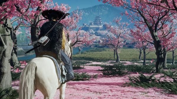 Ride through the pristine landscapes of 1600s Hokkaido in Ghost of Yōtei.