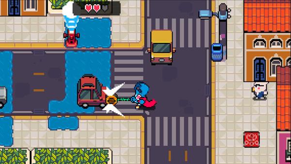 Slam your yoyo into cars and enemies in Pipistrello and the Cursed Yoyo.