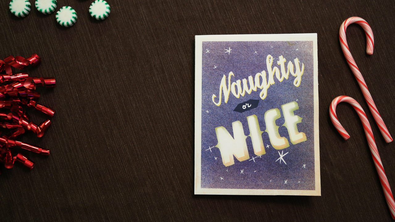 Is Chip on the naughty or nice list? 😬 #naughtyornicelist #naughtyorn